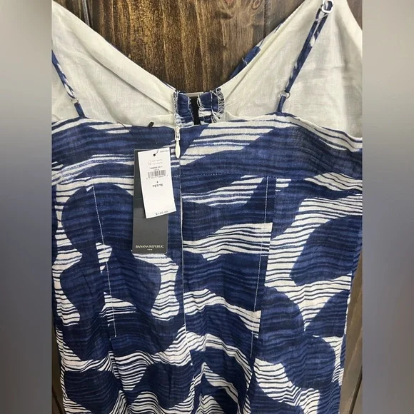 NWT-Banana Republic Bandeau Midi Dress-Size: 4 Petite - Picture 10 of 15